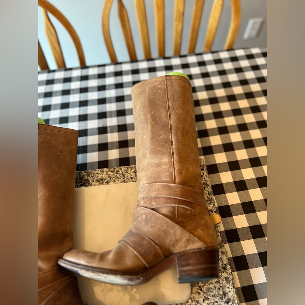 Sendra Leone Triple Buckle Boot SZ 8 - Picture 11 of 13